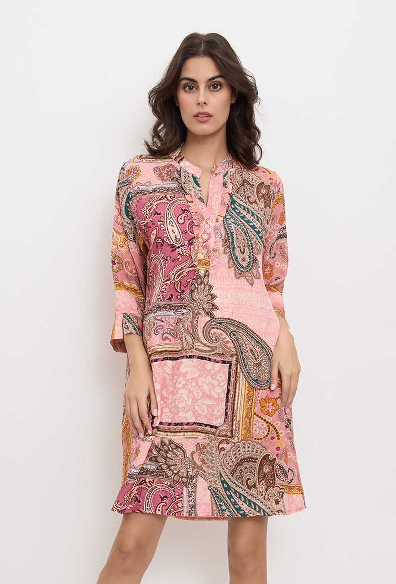 Mandy Tunic rose front