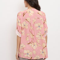 Mathilde Flower Shirt rose back