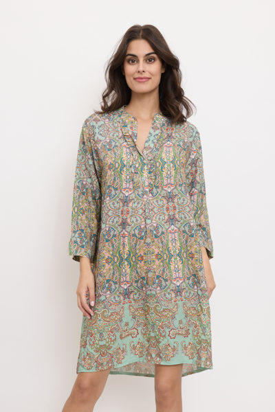 Mandy Graphic Tunic green front