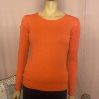 Orange pullover