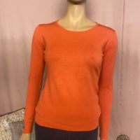 Orange pullover