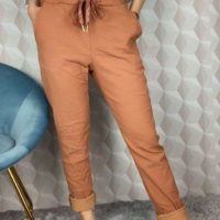 Stretch Pants cognac