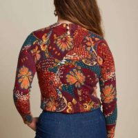 Agnes Turtleneck Top Clubbin back