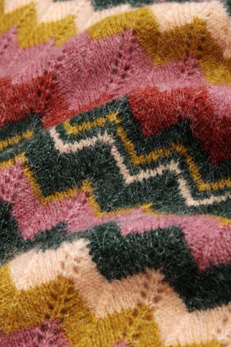 Raglan Sweater Sin City fabric