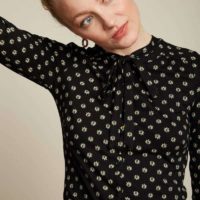 Olivia Blouse The Dig closeup