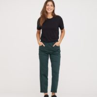 Piper Regular Crop Pant green