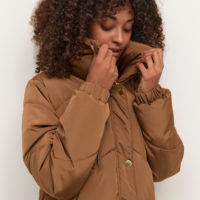 KAlindsay Outerwear toffee closeup
