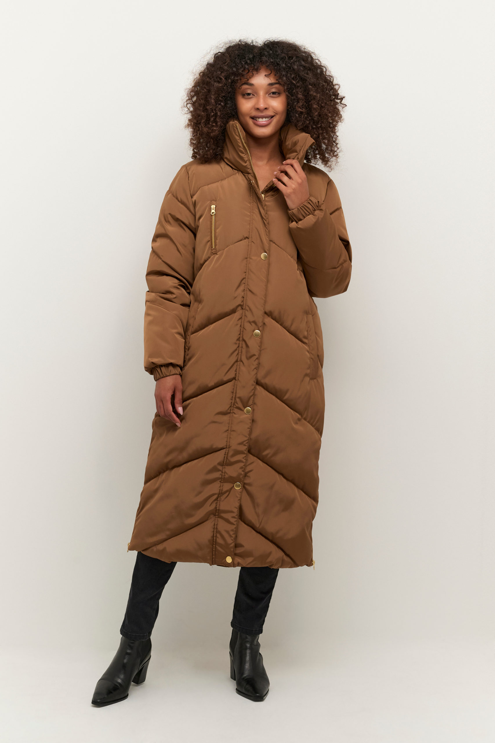 KAlindsay Outerwear toffee front