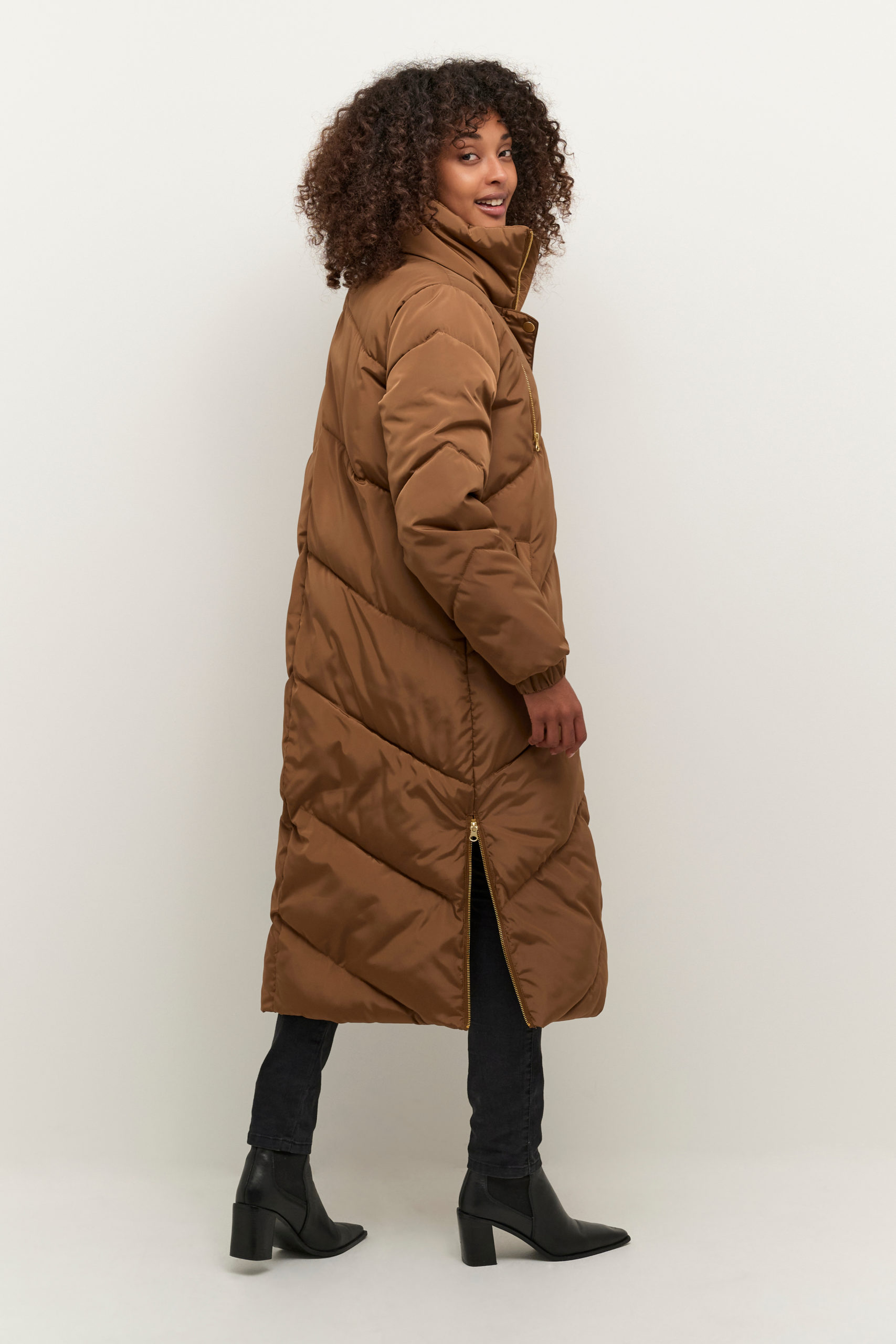 KAlindsay Outerwear toffee side