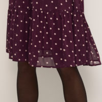 Kasimi Dress wine closeup