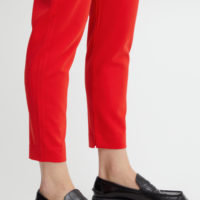 ByDanta Red Crop Pant closeup
