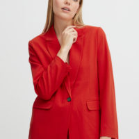 ByDanta Red Blazer front