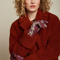 Briolette Purple Glove