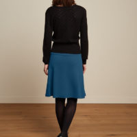 Border Skirt Sailor Blue Milano back
