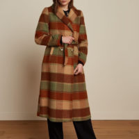 Robin Coat Gomez Check front