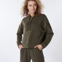 Modal Sweater Hoodie army