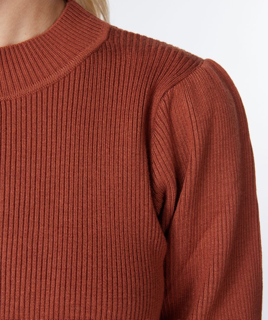 Rib Knit Sweater closeup