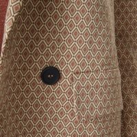 Diamond Knitted Blazer closeup