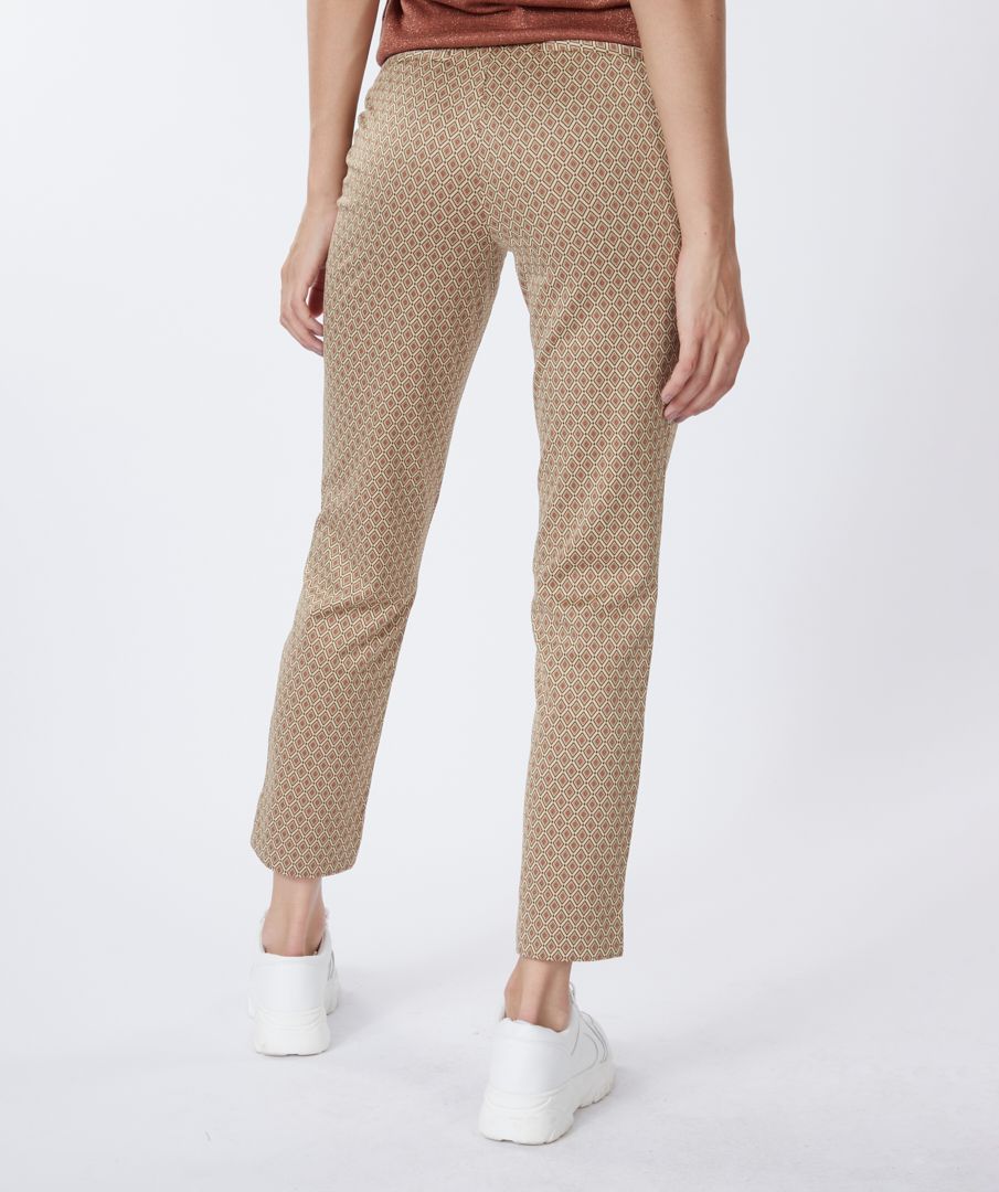 Diamond Knitted Trousers back