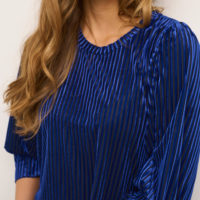 KAcaca Blue Blouse closeup