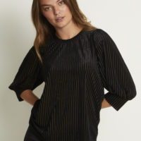 KAcaca Black Blouse front