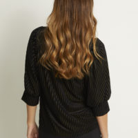 KAcaca Black Blouse back