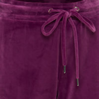 ByMitza Grape Velour Sæt closeup pant
