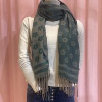 Soft Flower Scarf - Image 4