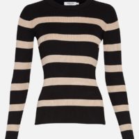Harike Black Stripe Pullover front