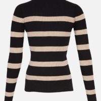 Harike Black Stripe Pullover back