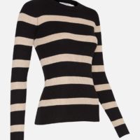Harike Black Stripe Pullover side