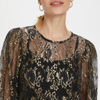 KAwikkie Lace Blouse gold closeup