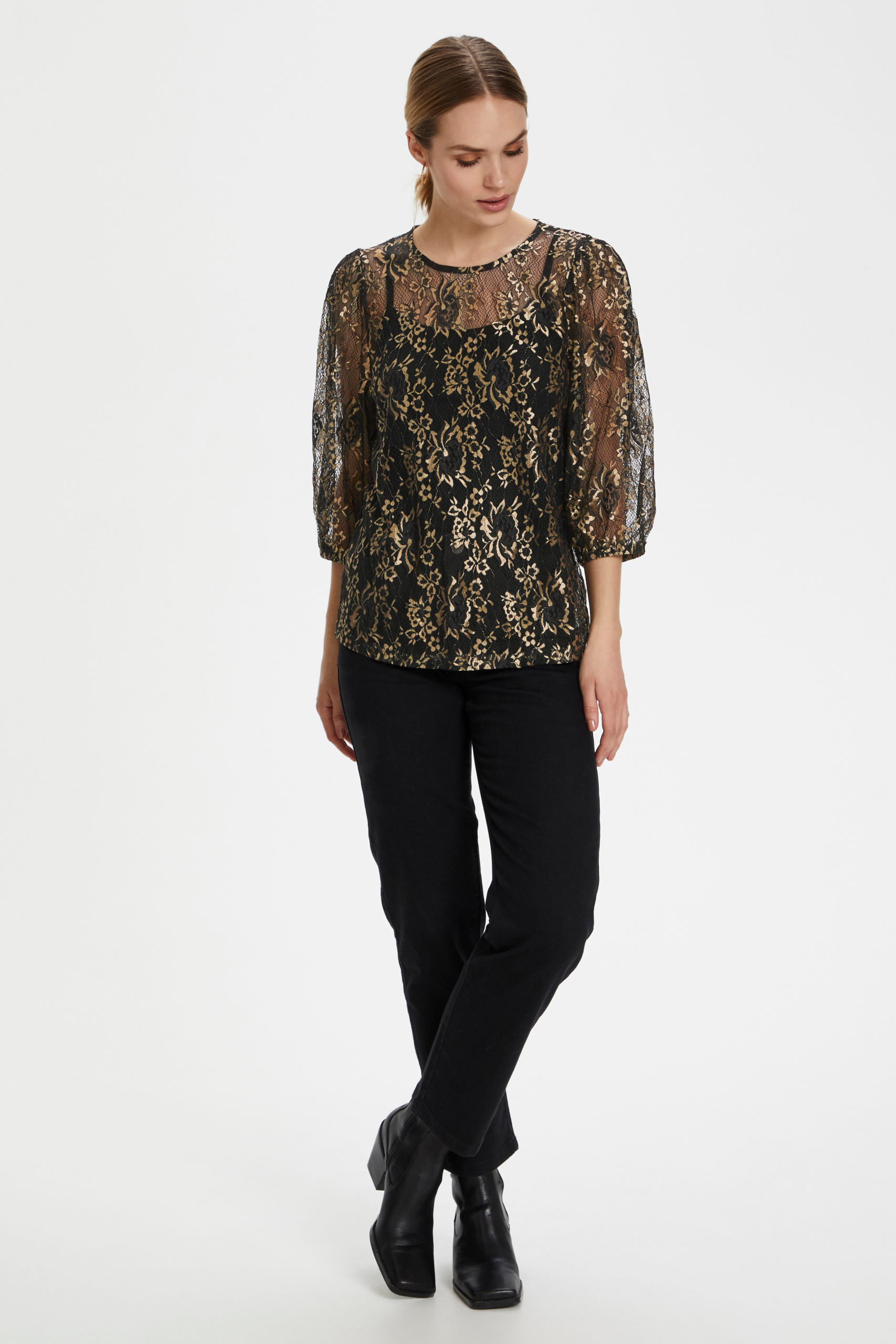 KAwikkie Lace Blouse gold
