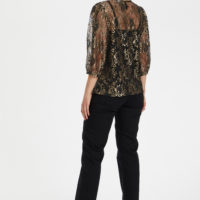 KAwikkie Lace Blouse gold back