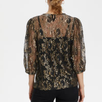 KAwikkie Lace Blouse gold back 2