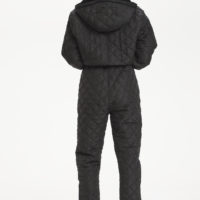 KAsorita Black Quilted Jumpsuit back