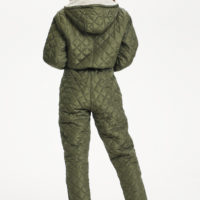 KAsorita Army Quilted Jumpsuit back