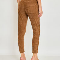 Camel Corderoy Stretch Pant back