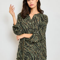 Nora Kaki Shirt front