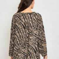 Nora Taupe Shirt back