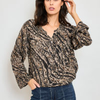 Nora Taupe Shirt