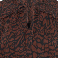 ByHima Brunette Blouse item closeup