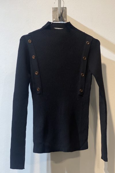 Rib Strik m/knapper