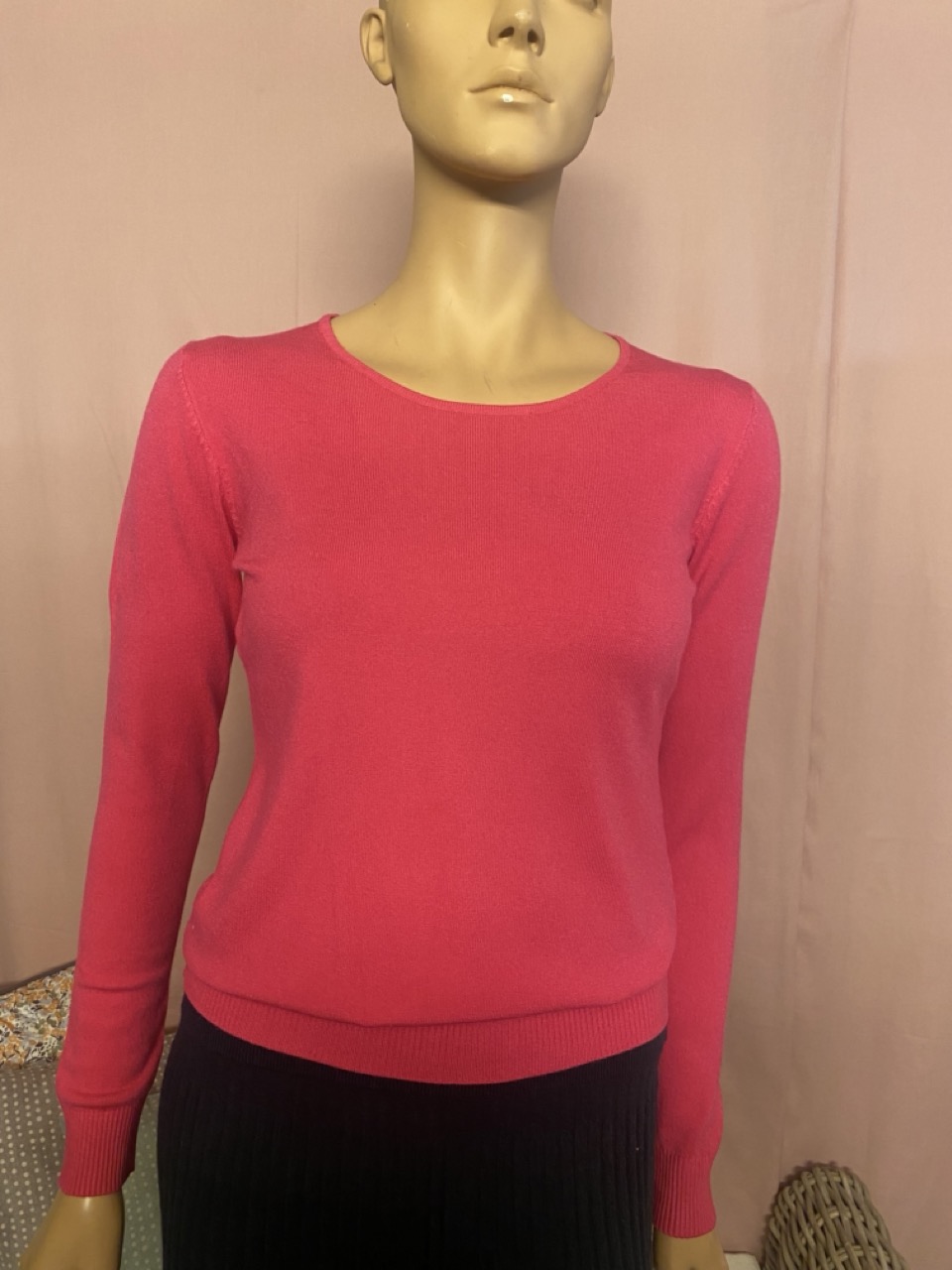Hot-pink-pullover