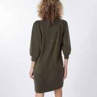 Green Modal Dress back