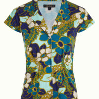 Darcy Blue Blouse Selena