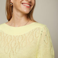 Erin Yellow Top Farfalle