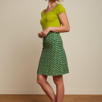 Green Border Skirt Brazza