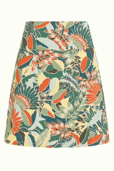Green Border Skirt Tamarind