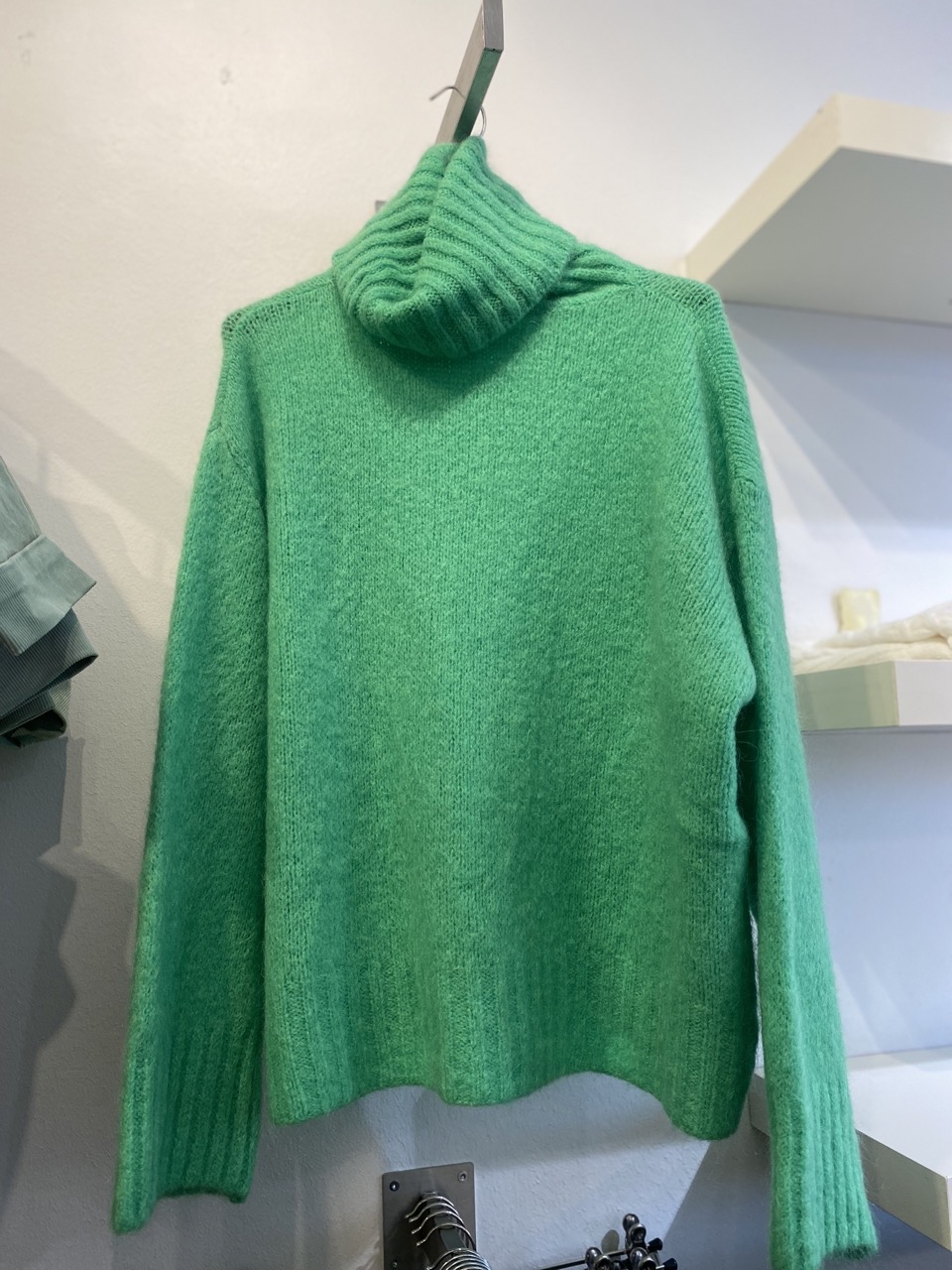 Green Rollneck Knit